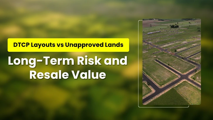 DTCP Layouts vs Unapproved Lands: Long-Term Risk and Resale Value