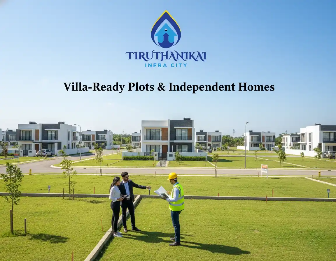 Villa ready plots & Independent homes