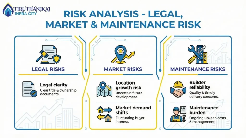 Key risks to evaluate before choosing either asset include