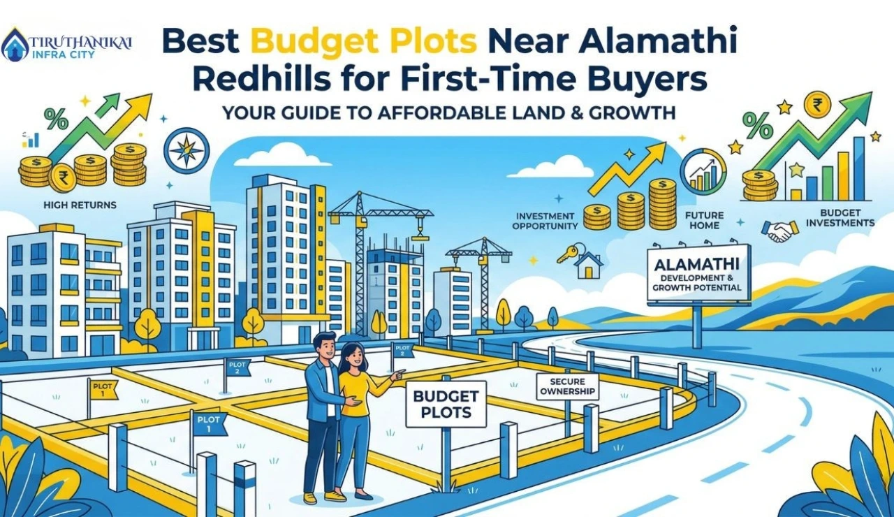 Best Budget Plots Near Alamathi Redhills for First-Time Buyers.