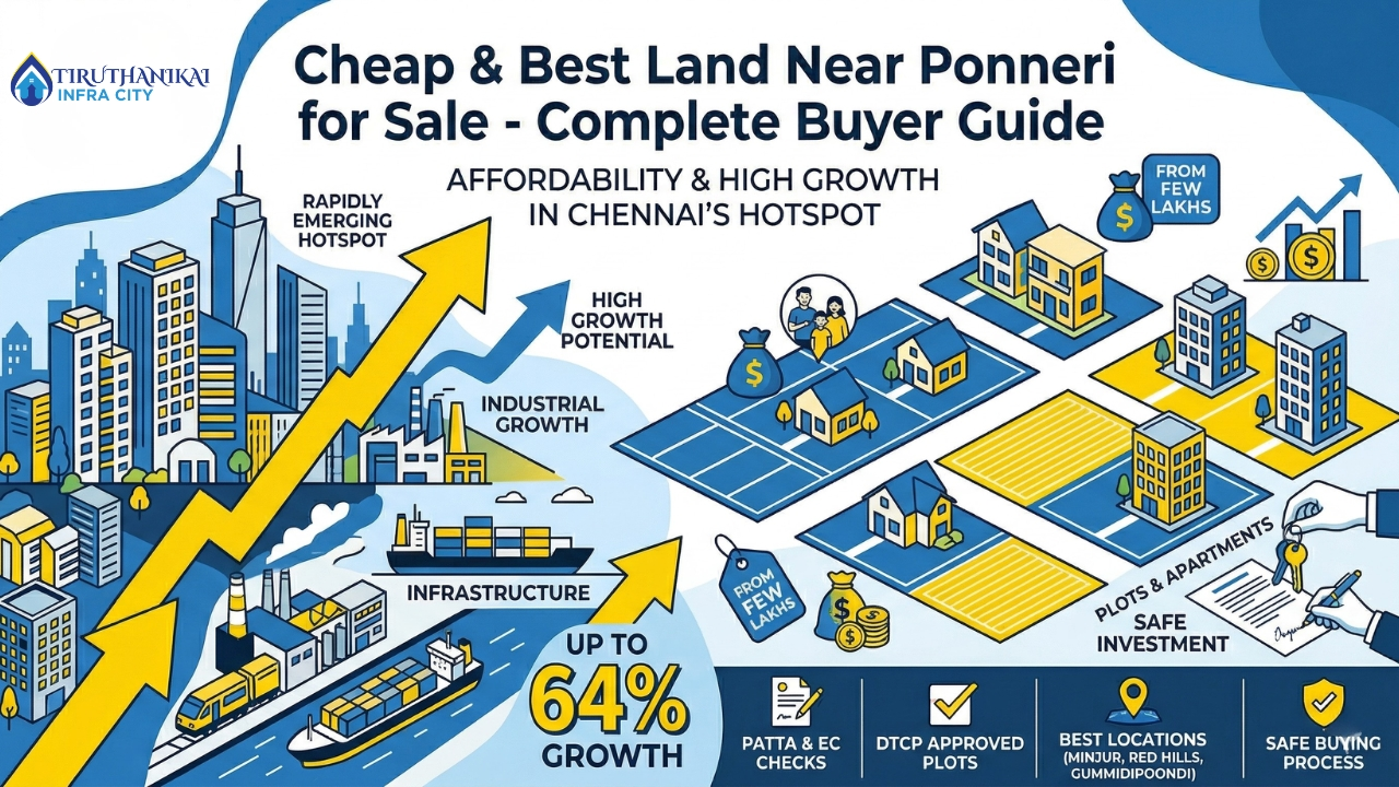 Cheap & Best Land Near Ponneri for Sale - Complete Buyer Guide