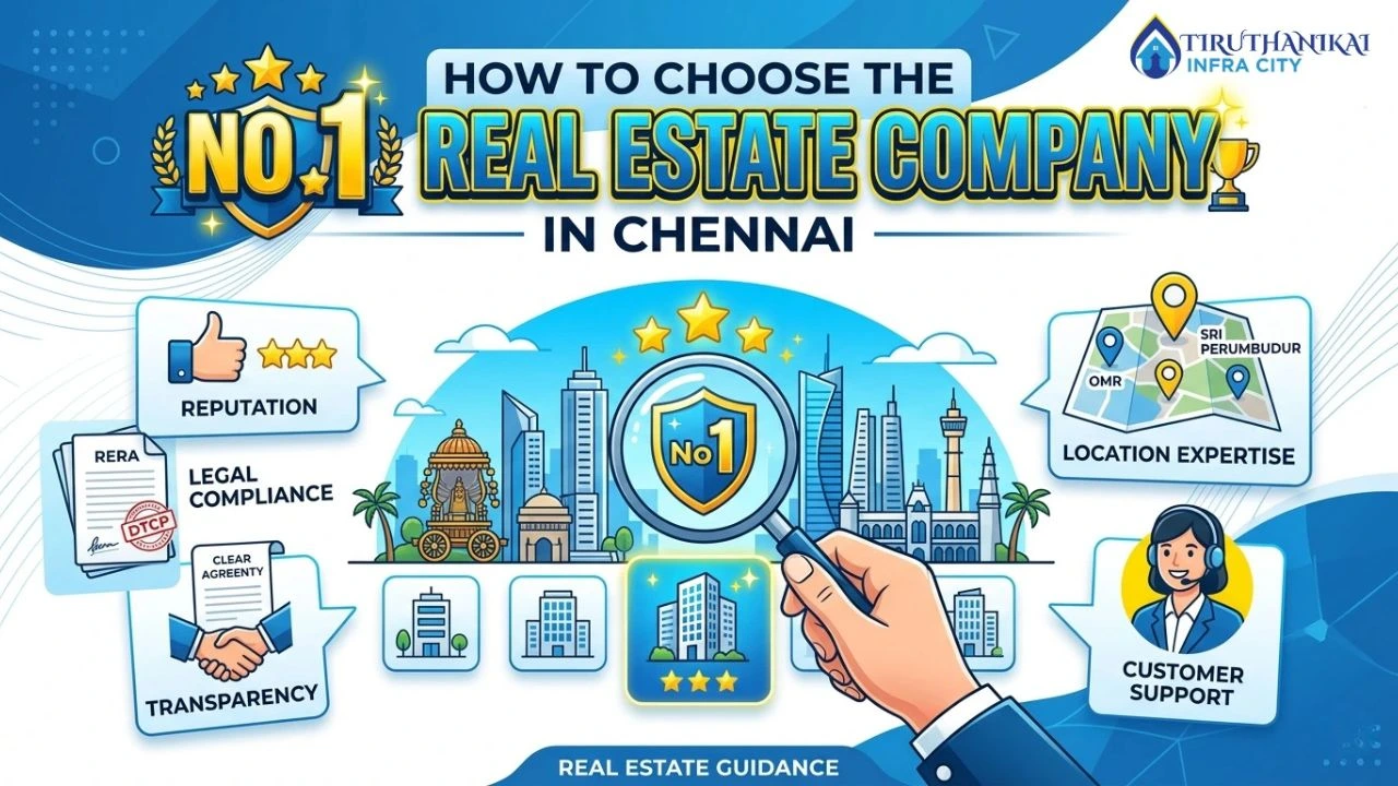 How to Choose the Real Estate company in Chennai