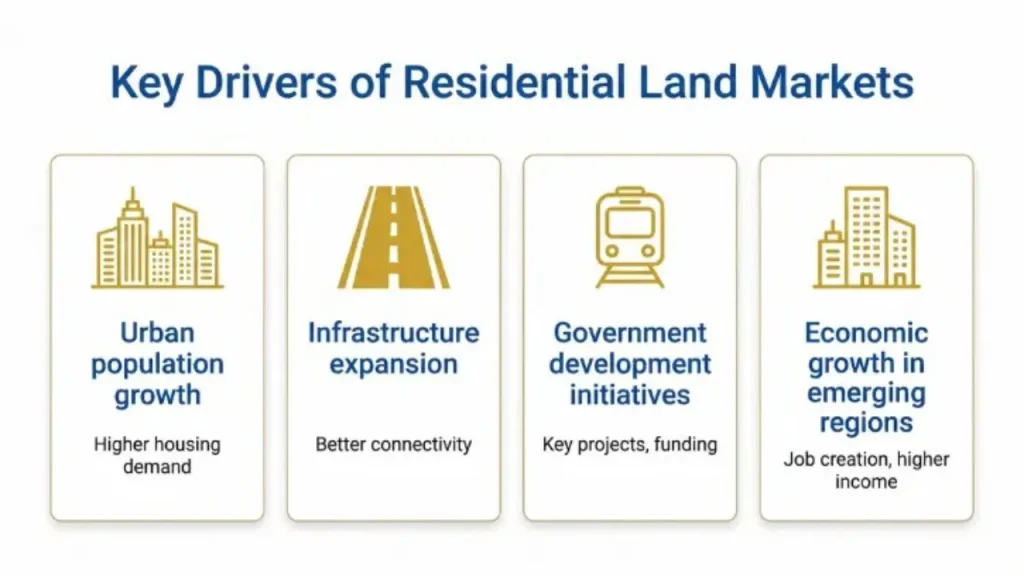 Key Drives of Residential Land Markets