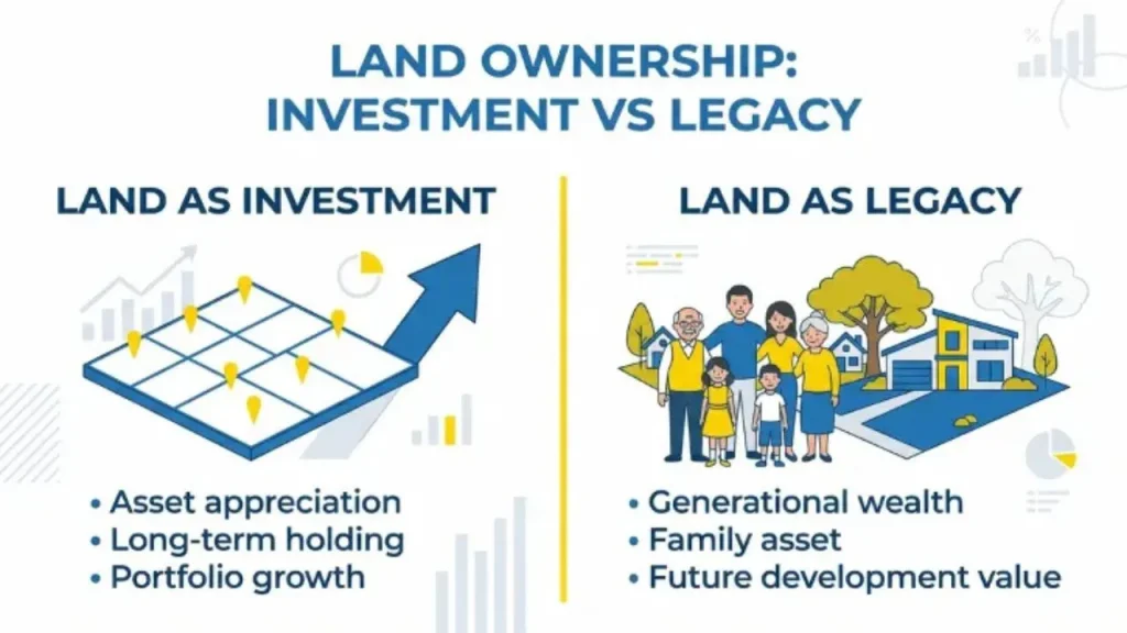 Land Ownership Investment vs Legacy