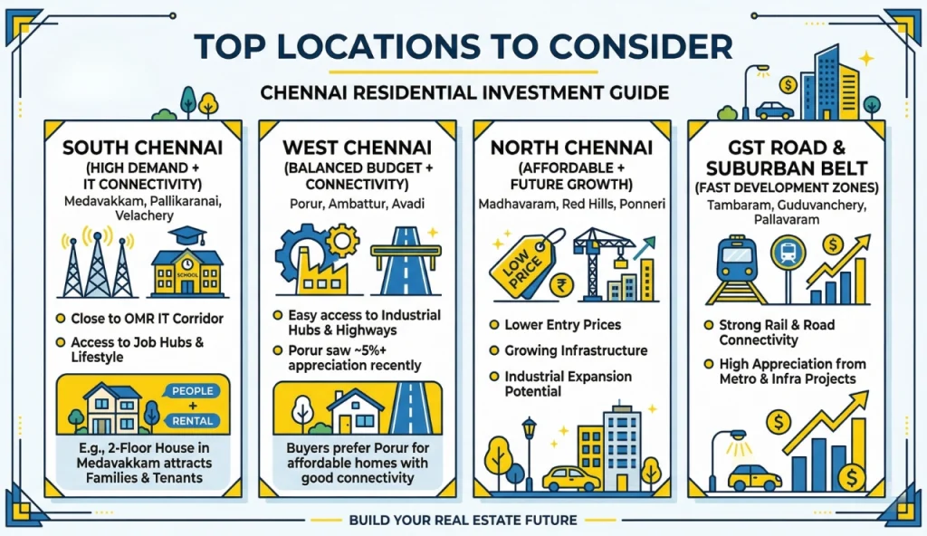 Top Location to Consider independent house for sale in chennai