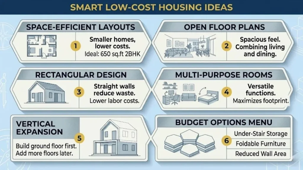 Smart Low-Cost  Housing Ideas