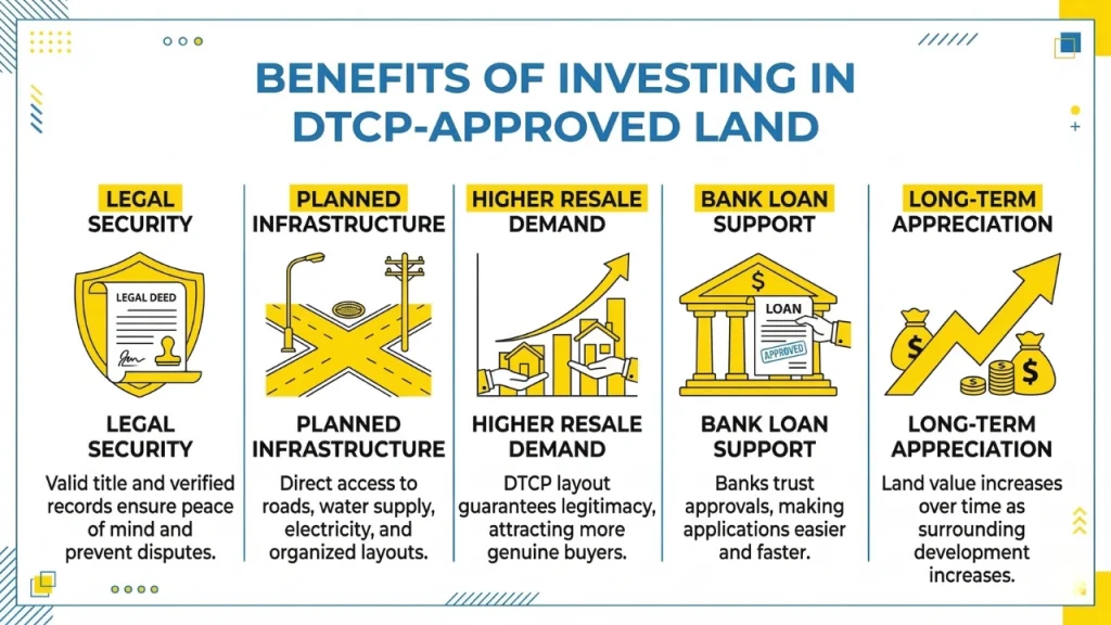 Benefits of Investing in DTCP-Approved Land