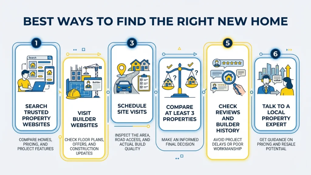 Best Ways to Find the Right New Home