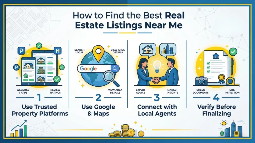 How to Find the Best Real Estate Listings Near Me