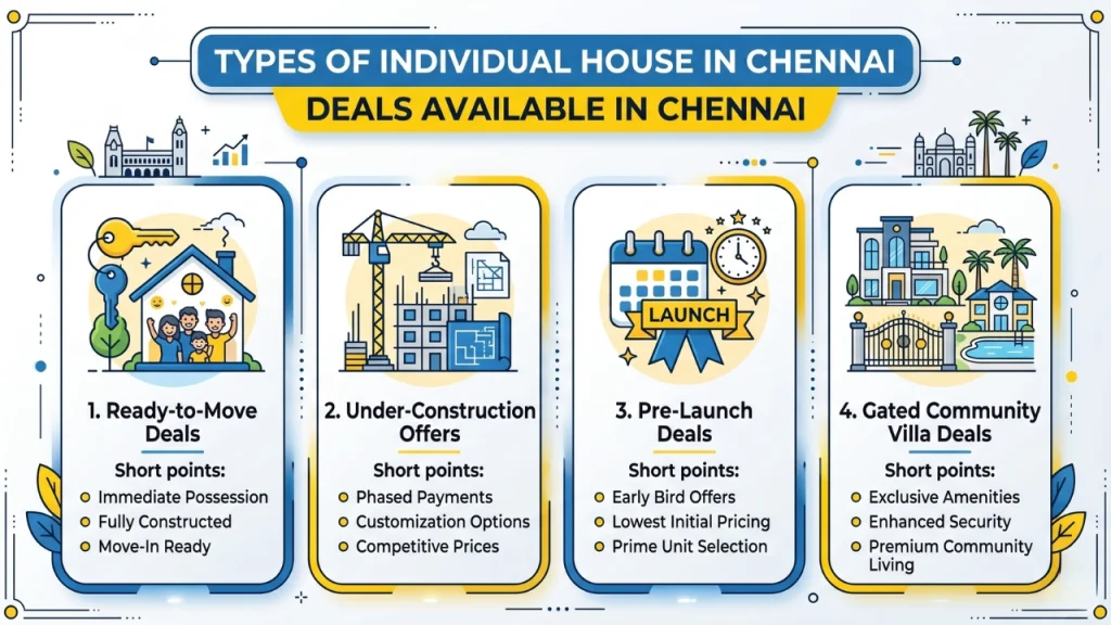 Types of individual house in chennai deals available in chennai