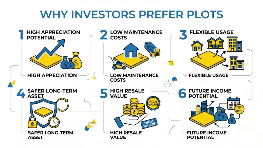 Why Investors Prefer Plots
