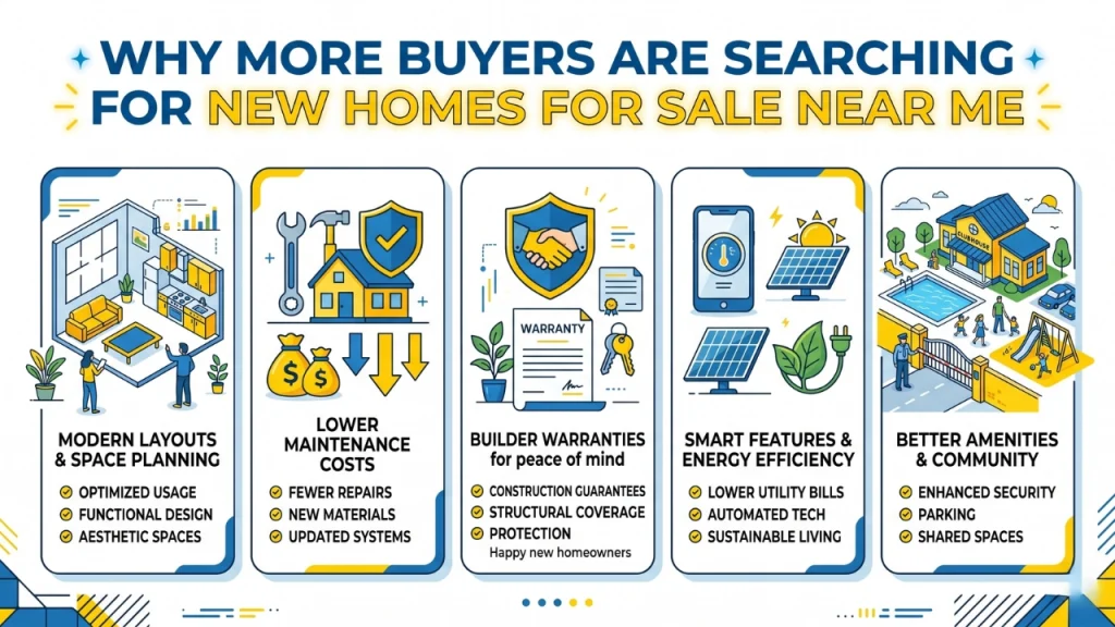 Why more buyers are searching for new homes for sale near me