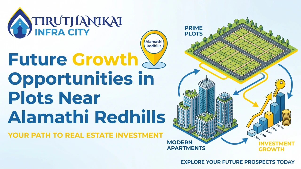 this image shows that the future growth opportunities in plots near alamathi redhills