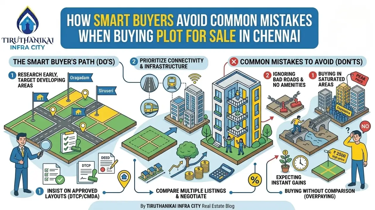 How Smart Buyers Avoid Common Mistakes When Buying Plot for Sale in Chennai