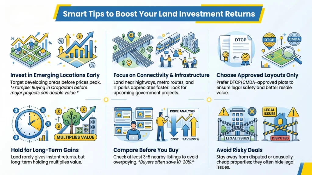 Smart Tips to Boost Your Land Investment Returns