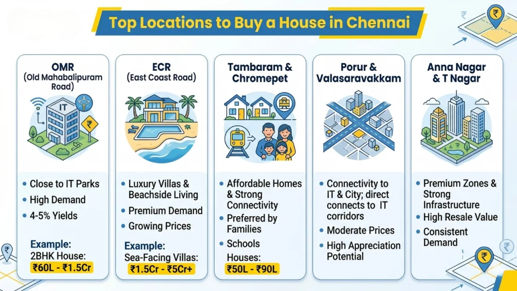 Top Locations to Buy in Chennai 