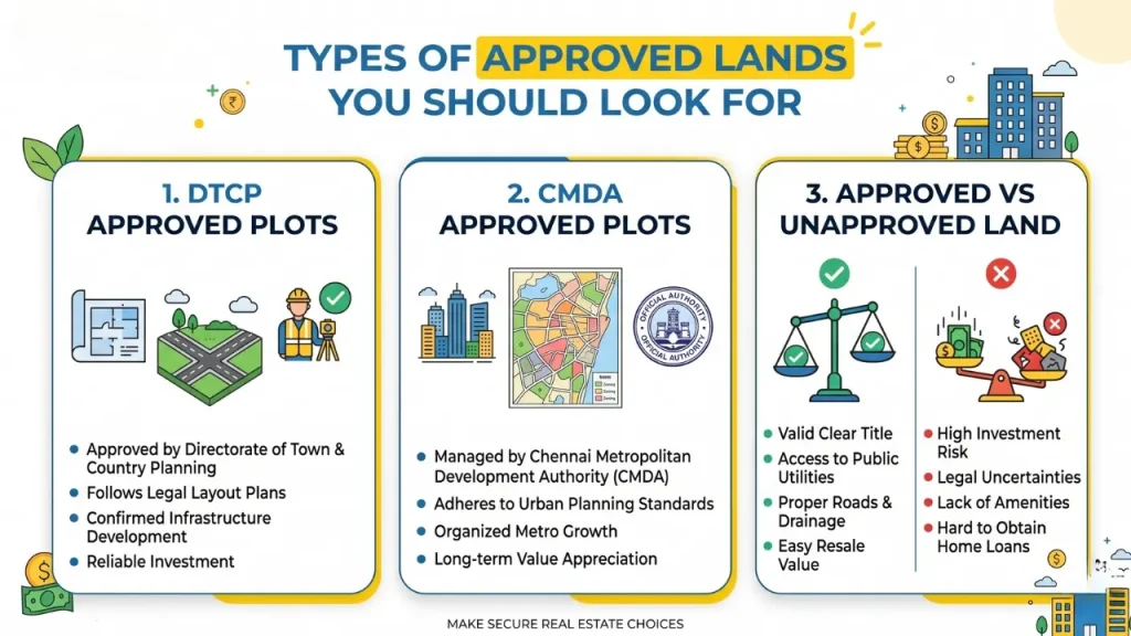 Types of Approved Lands You Should Looks
