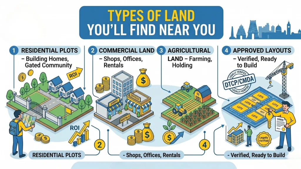 Types of Land You'll Find Near You 
