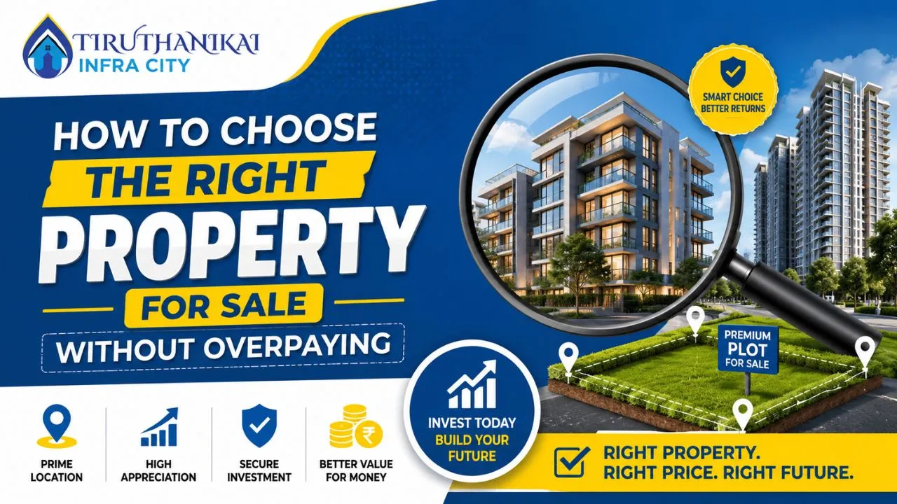 how to choose the right property for sale without overpaying