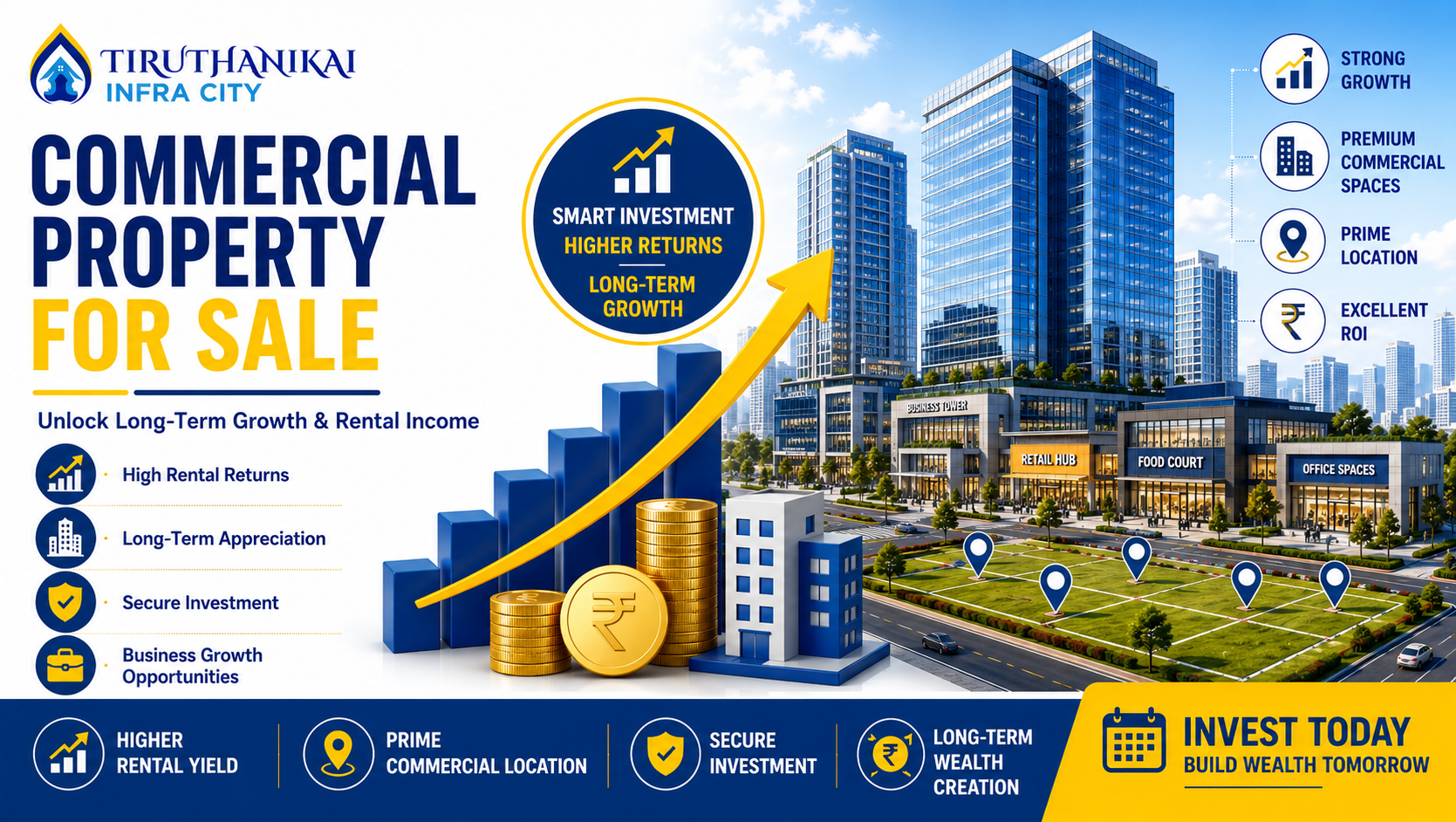 Commercial Property for Sale for Long-Term Growth and Income