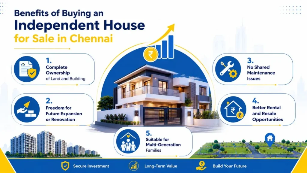 Benefits of Buying an Individual House in Chennai