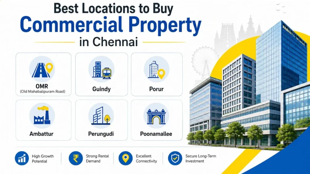 Best Locations to Buy Commercial Property in Chennai