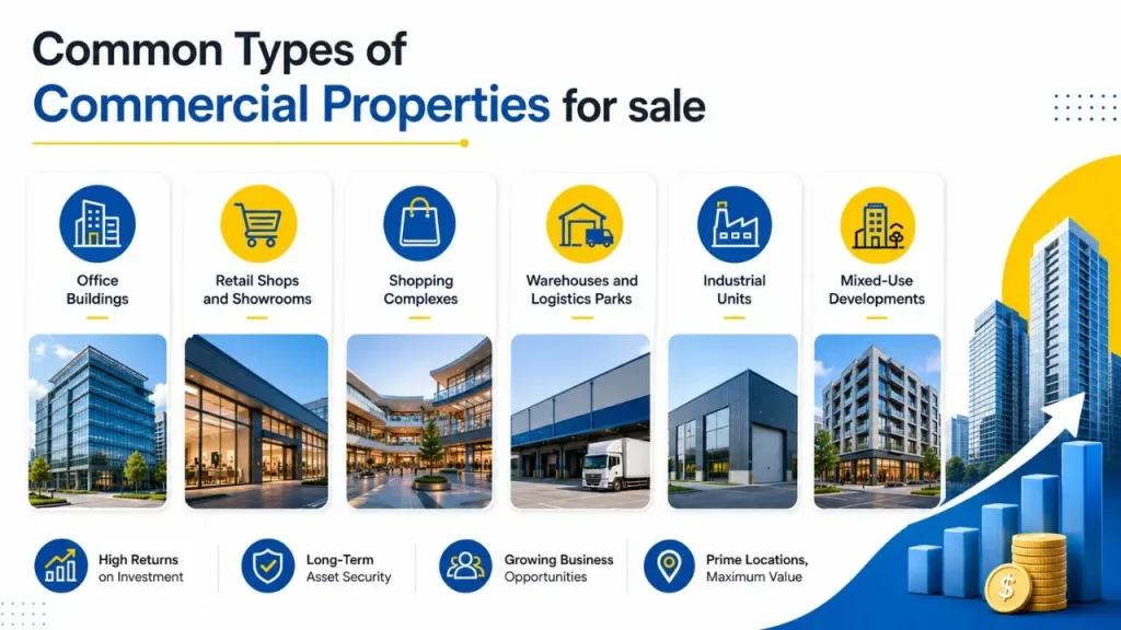 Commercial Types of Commercial Properties for Sale