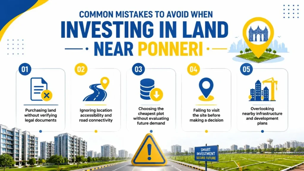Common Mistakes to Avoid When Investing in land near ponneri