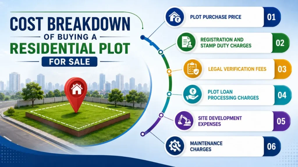 Cost Breakdown of Buying a Residential Plots for Sale
