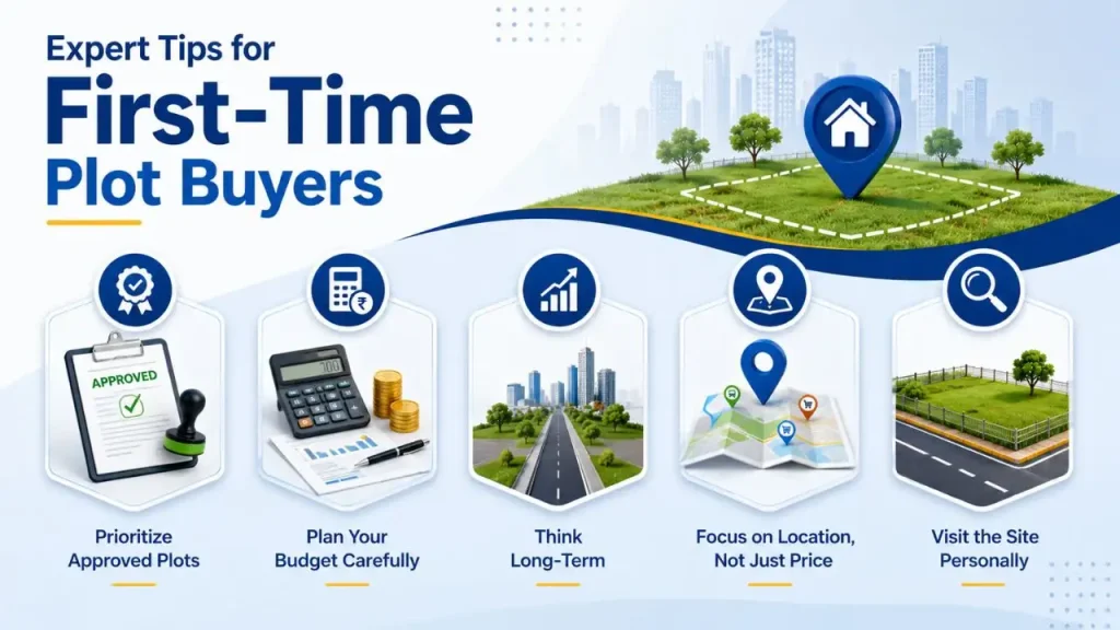 Expert tips for first-time plot buyers