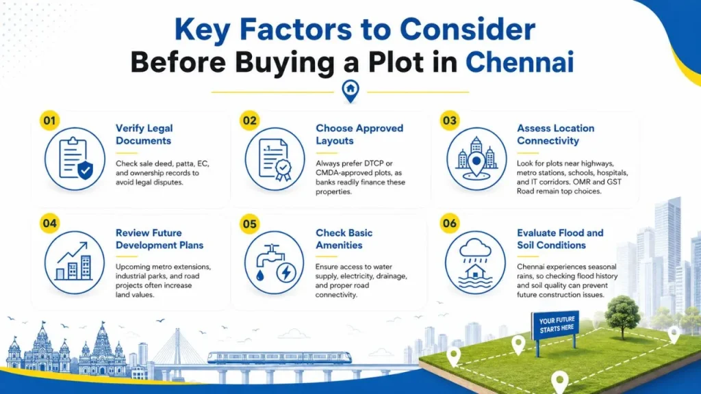 Key Factors to Consider Before Buying a Plot in Chennai