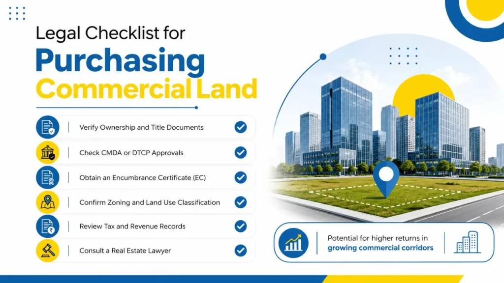 Legal Checklist for Purchasing Commercial Land