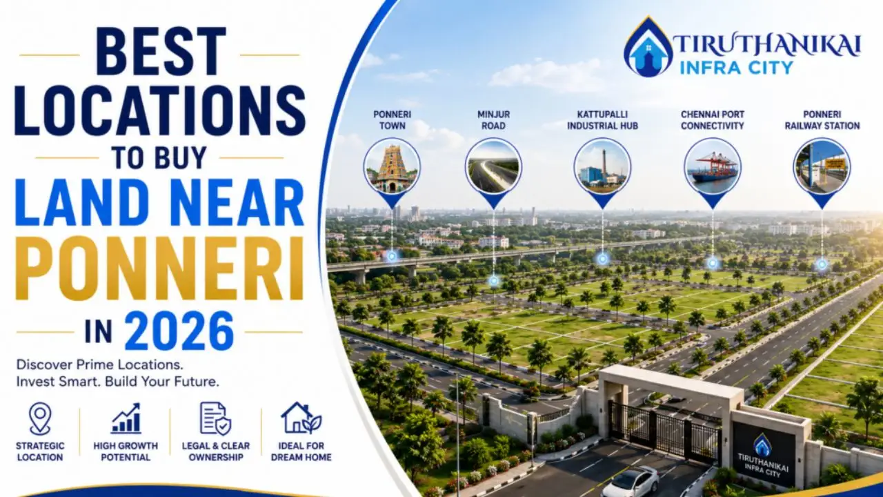 Best Locations to Buy Land Near Ponneri in 2026