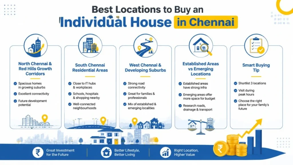Best Locations to Buy an Individual House in Chennai