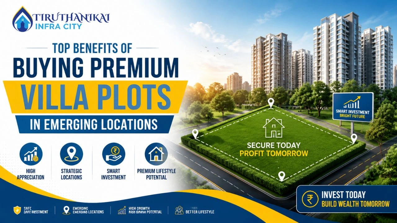 Top Benefits of Buying Premium Villa Plots in Emerging Locations