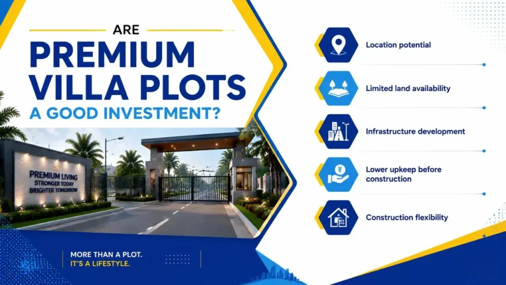 Are Premium Villa Plots a Good Investment?