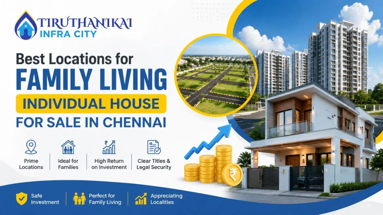 Best Locations for Family Living Individual House for Sale in Chennai