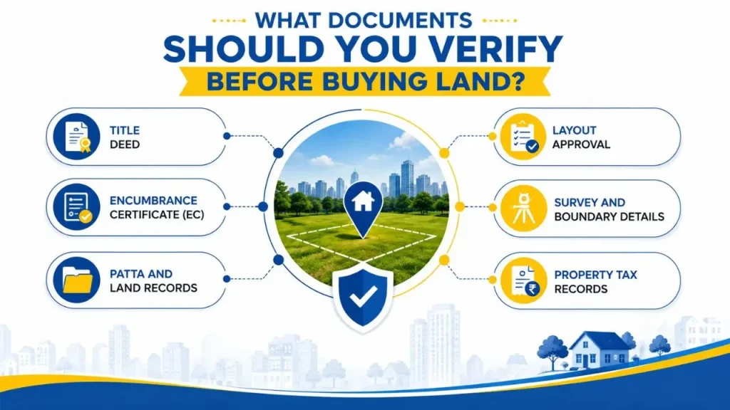 What Documents Should You Verify Before Buying Land