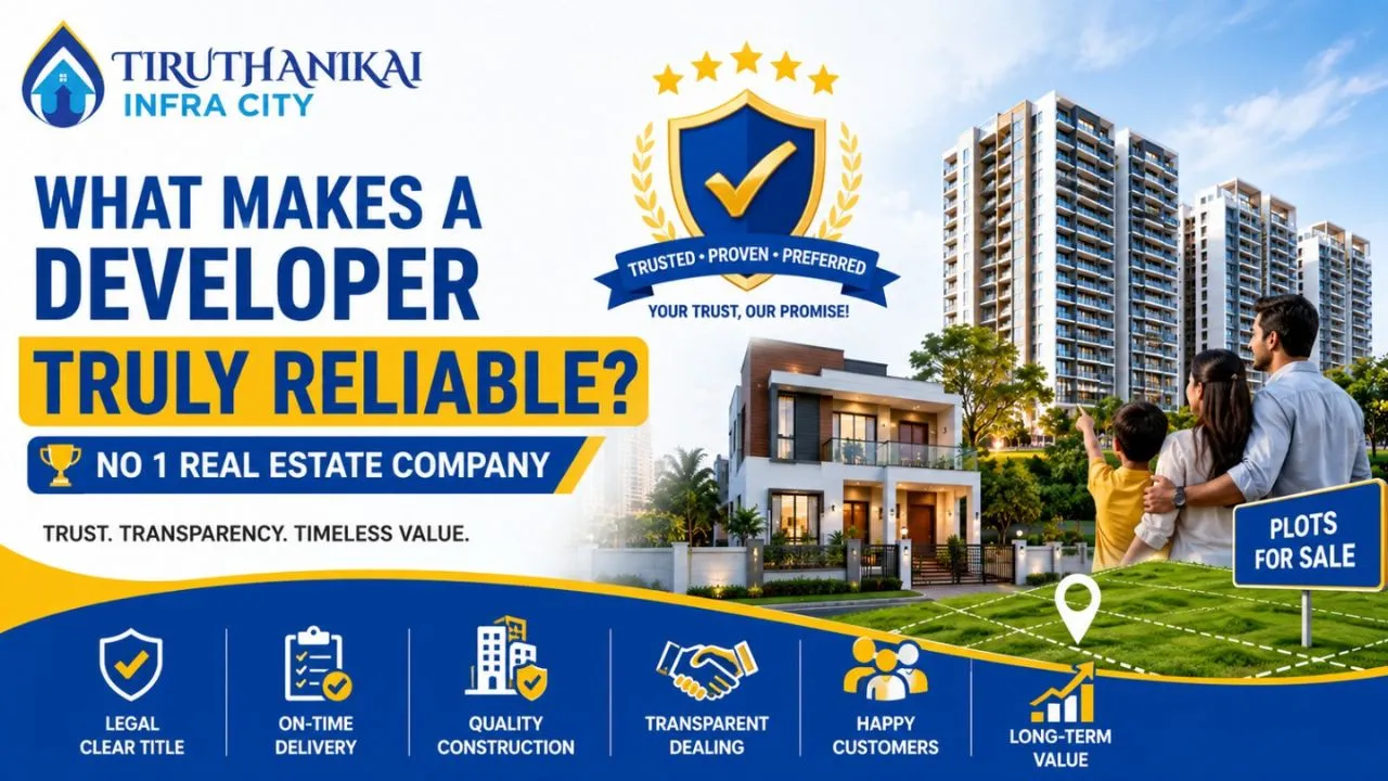 What Makes a Developer Truly ReliableNo 1 Real Estate Company
