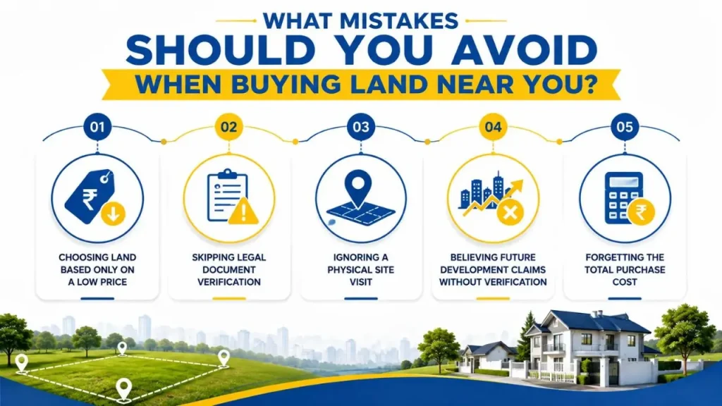 What Mistakes Should You Avoid When Buying Land for sale near me