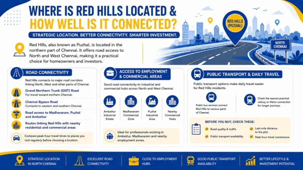 Where Is Red Hills Located and How Well Is It Connected