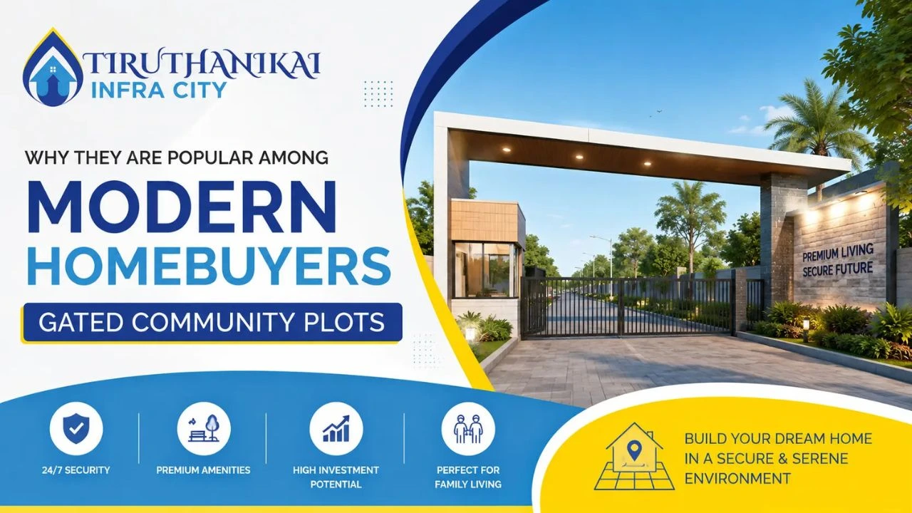 Why They Are Popular Among Modern Homebuyers Gated Community Plots 