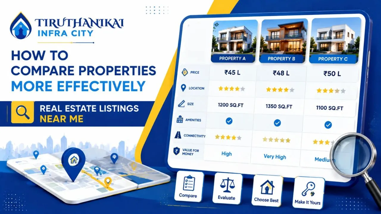 how to compare properties more effectively