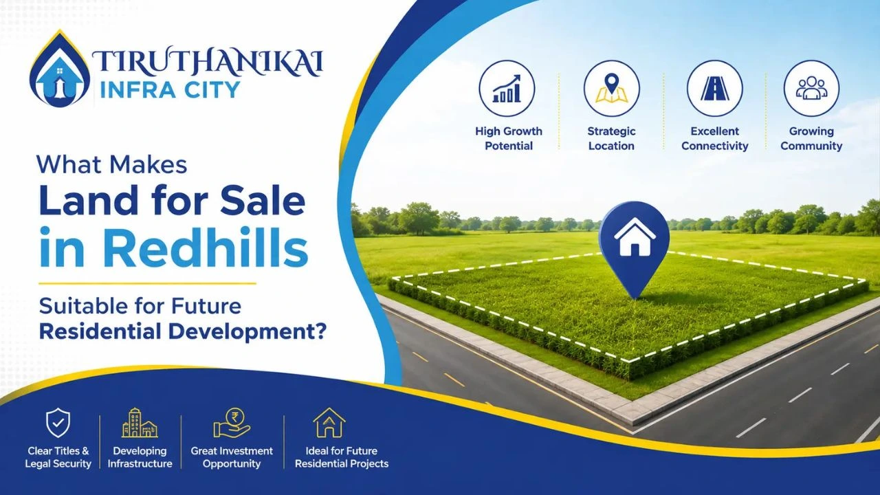 what makes land for sale in redhills