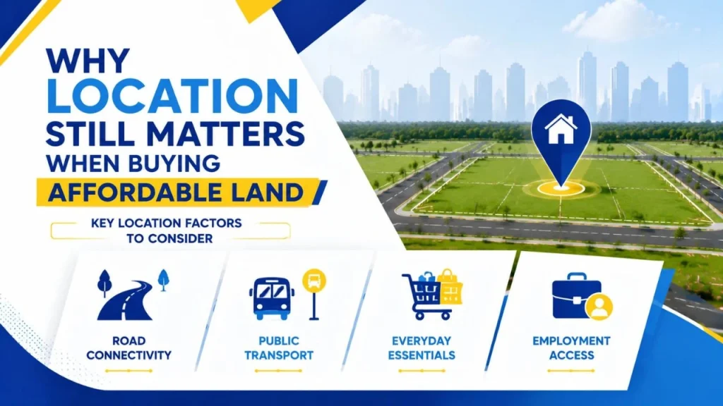 why location still matters when buying affordable land