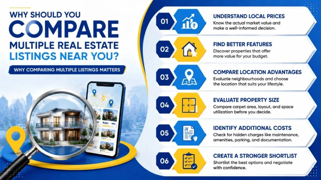 Why Should You Compare Multiple Real Estate Listings Near You?