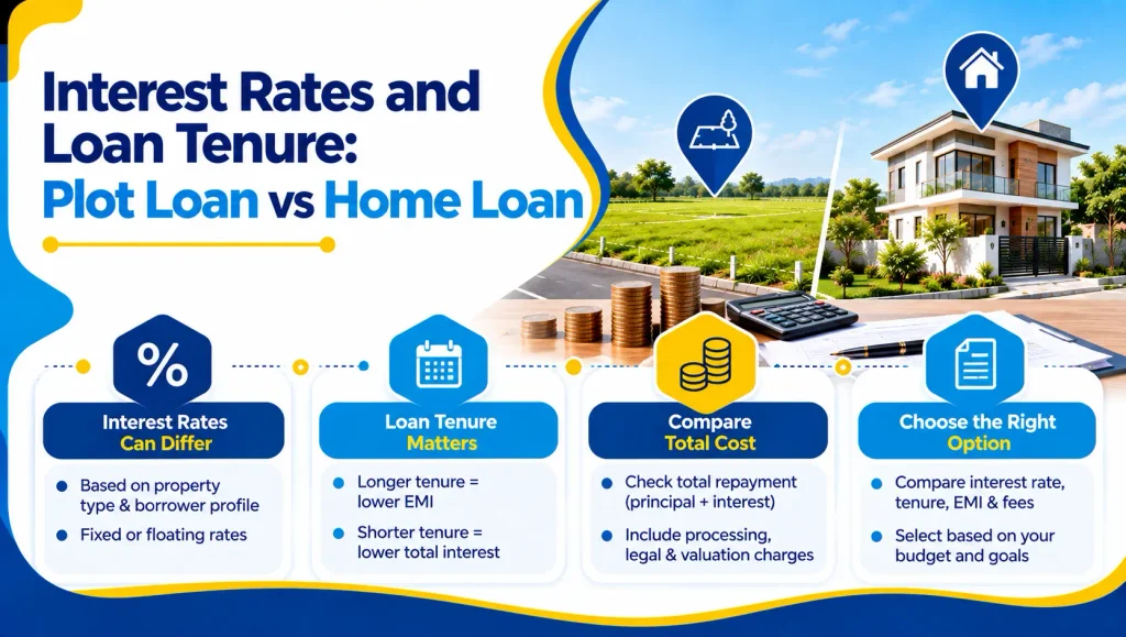 Plot Loan vs Home Loan: What Property Buyers Need to Know