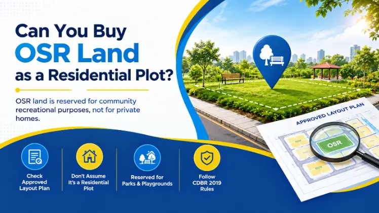 What Is OSR Land? What Plot Buyers Should Know.