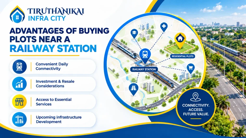 Buying Property Near a Railway Station: Advantages and Checks to Make