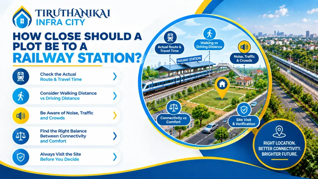 Buying Property Near a Railway Station: Advantages and Checks to Make